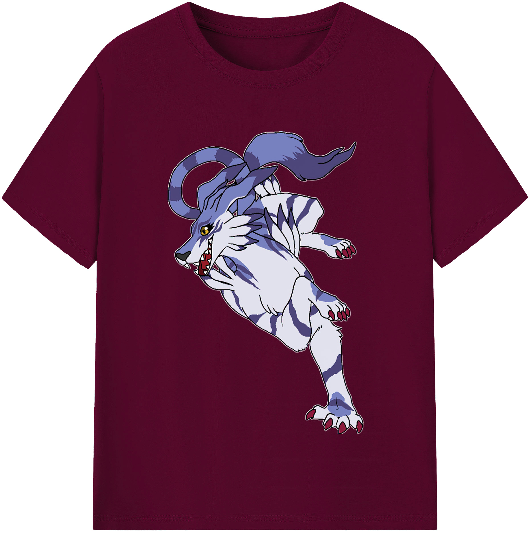 （画像用） Digimon デジタルモンスター/デジモン レディースカジュアルプリントTシャツ（綿100％）